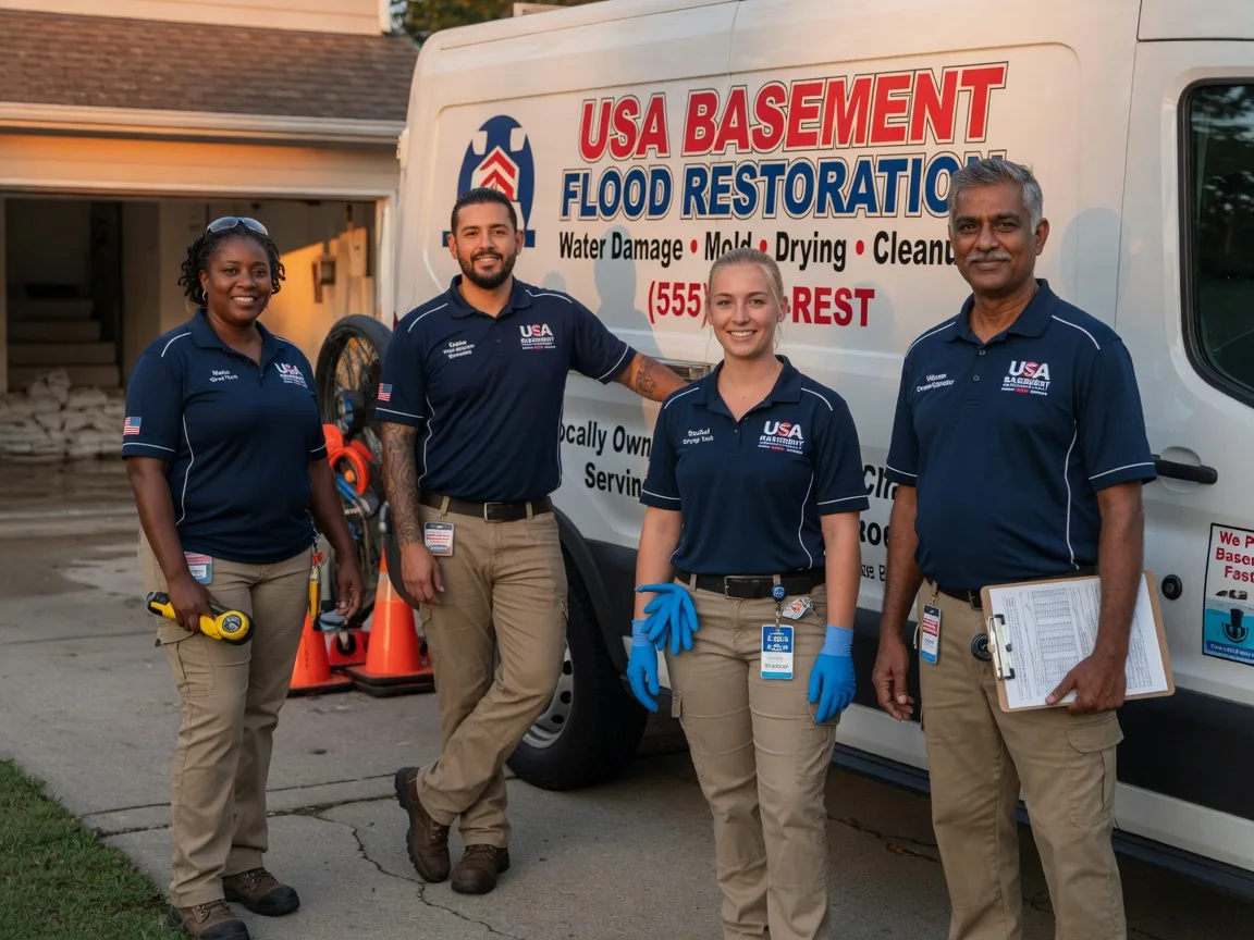 Basement Flood Cleanup company in Wallingford, VT
